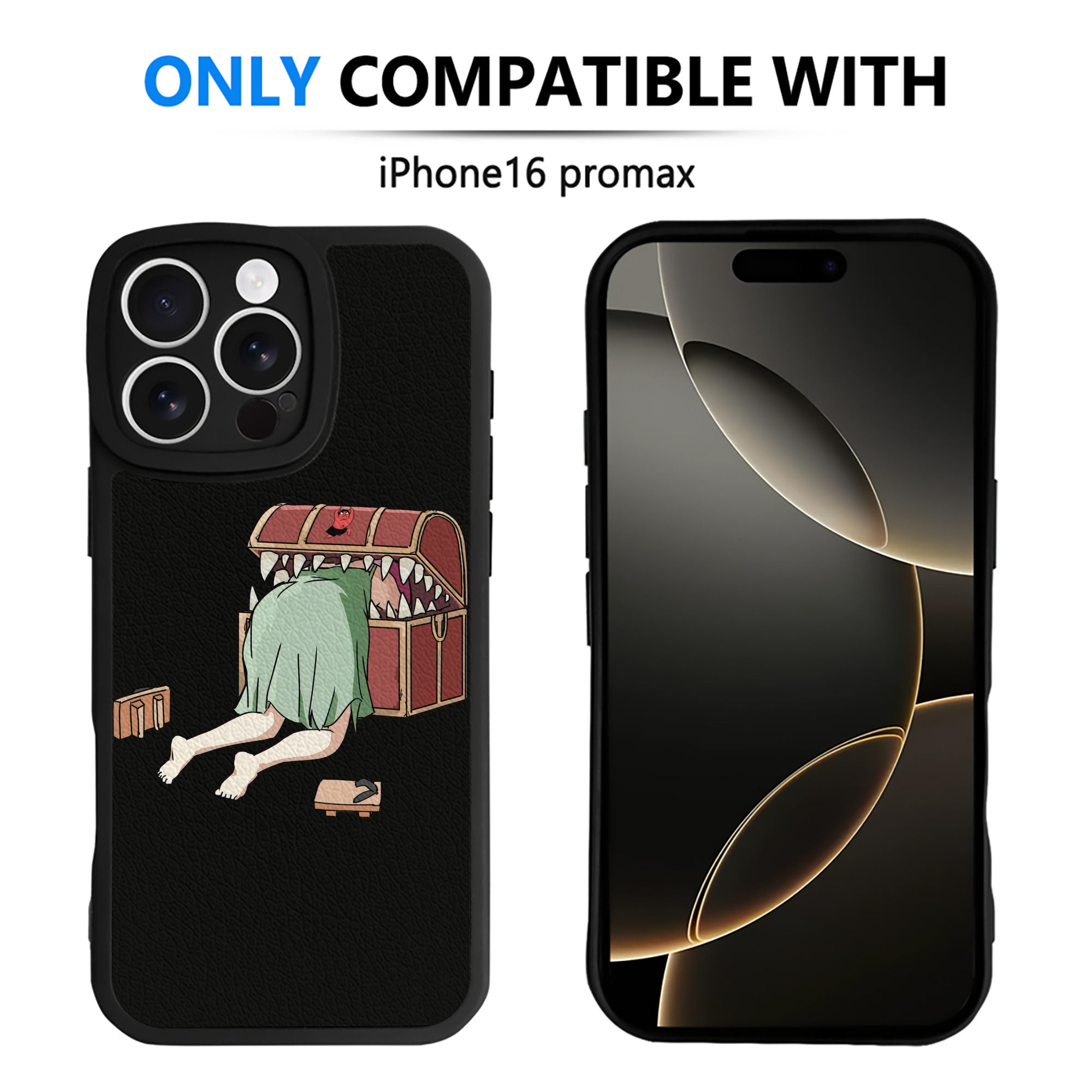 （画像用） 葬送のフリーレン Frieren 【iPhone 16シリーズ対応】シリコンスマホケース（レザー調） 材質：シリコン